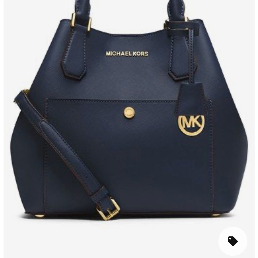 Michael Kors Greenwich Large Saffiano Leather Bag